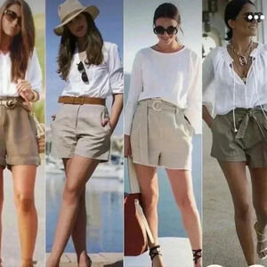 GUESS linen  shorts M